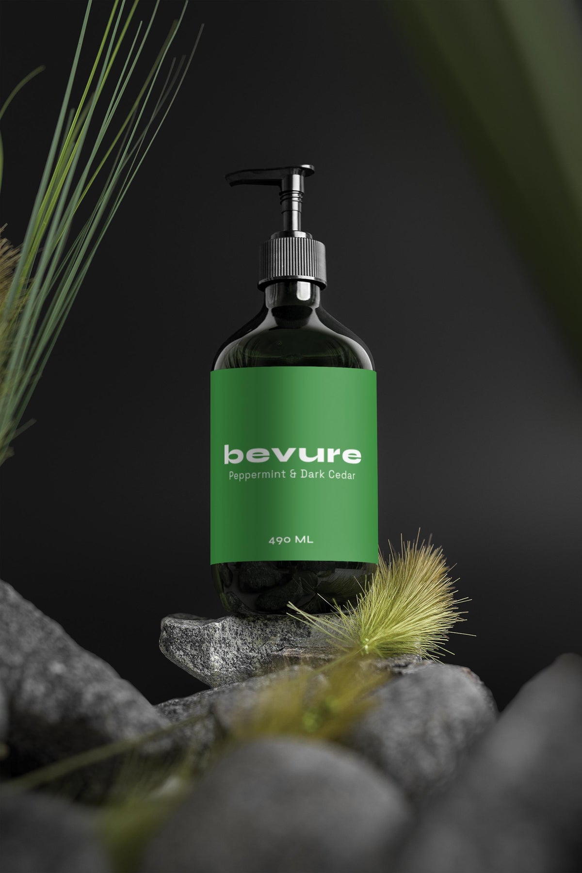 Hand & Body Wash, Peppermint & Dark Cedar