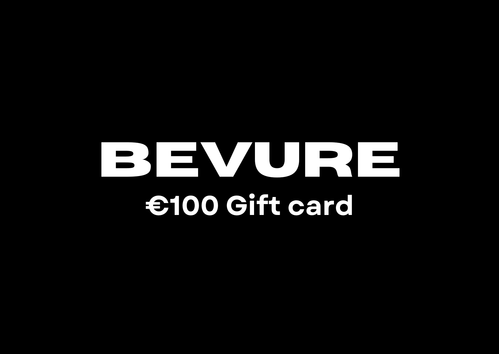 Gift card - BEVURE