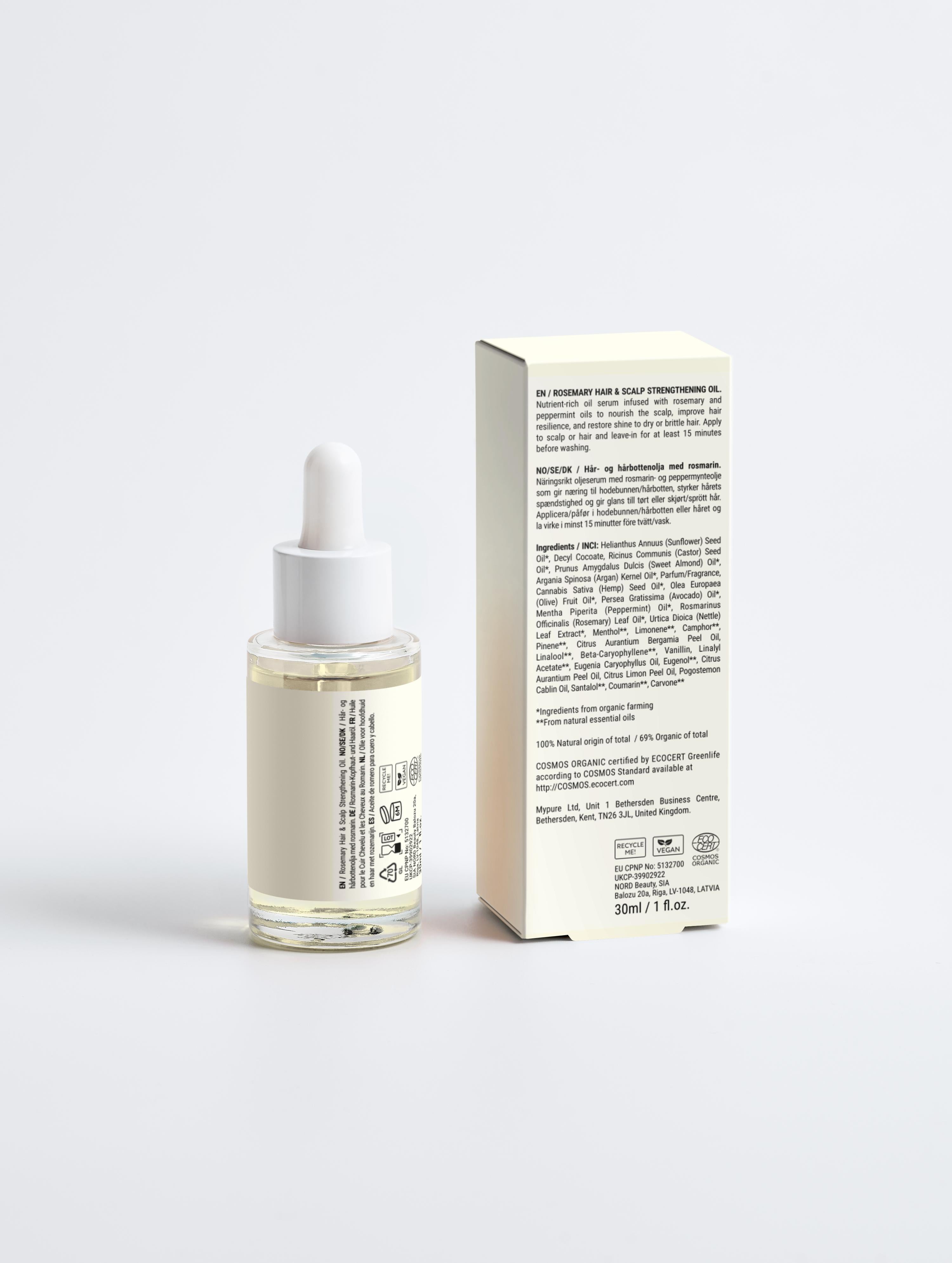 Rosmarin-Haar- und Kopfhautstärkendes Öl