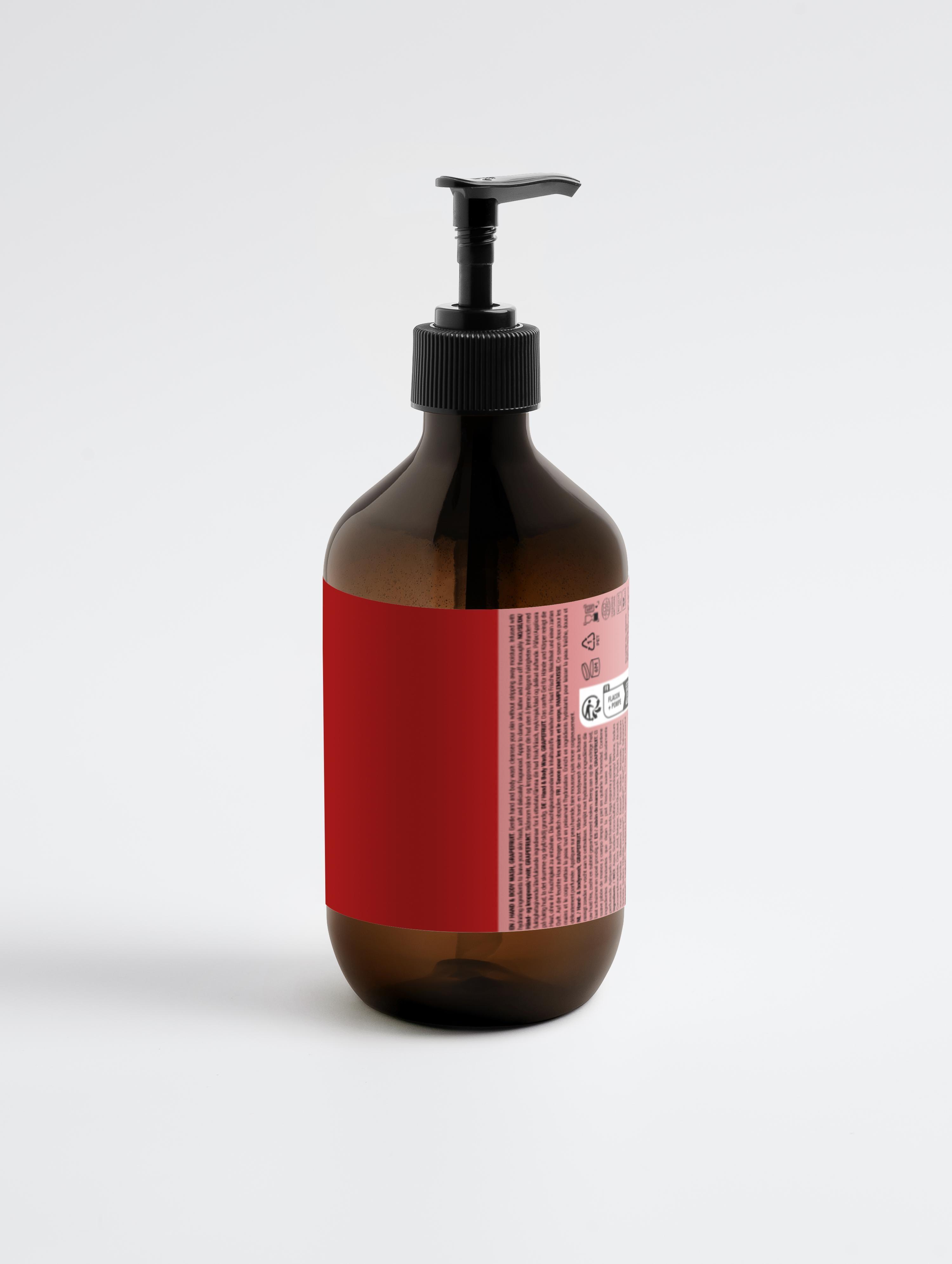 Hand & Body Wash, GRAPEFRUIT - BEVURE