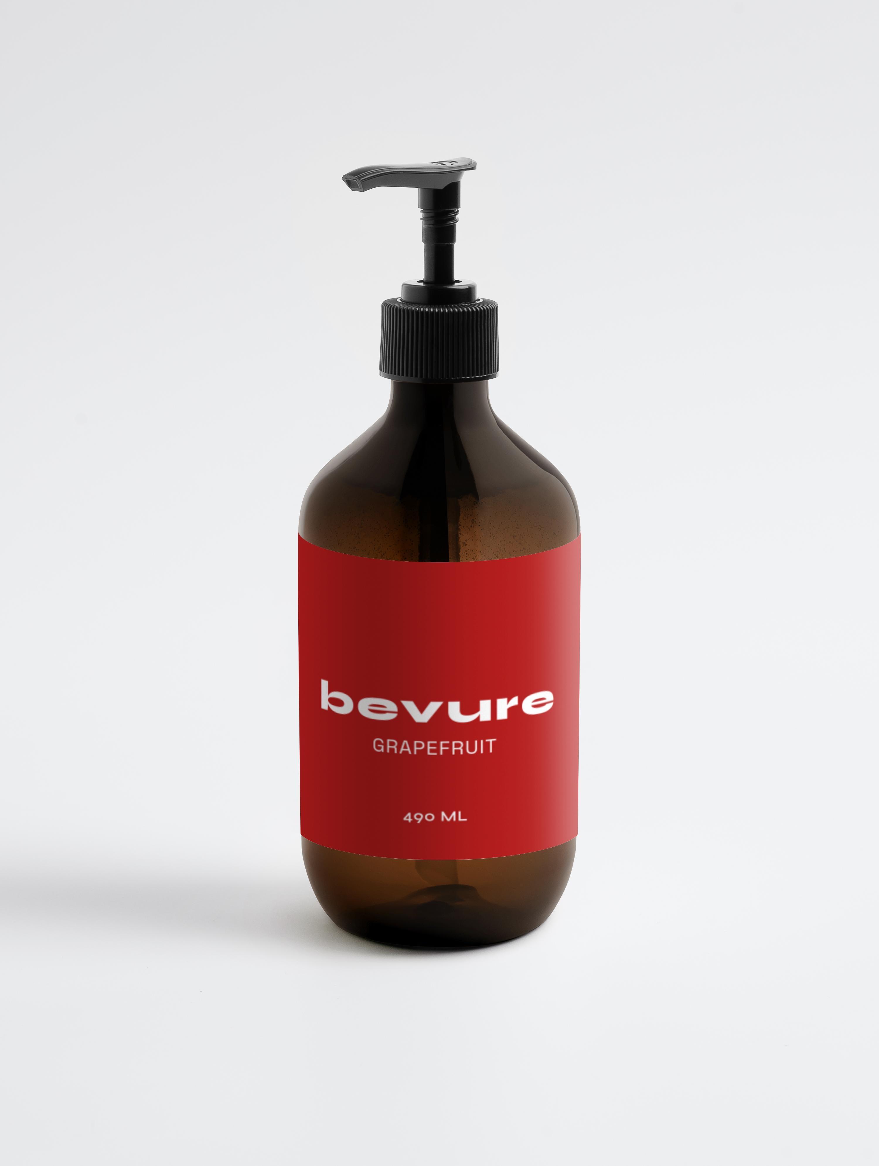 Hand & Body Wash, GRAPEFRUIT - BEVURE