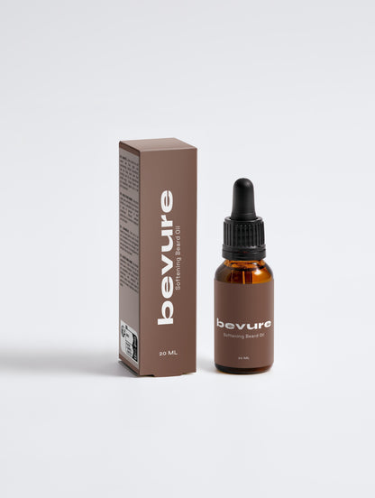 Softening Beard Oil for Men - BEVURE