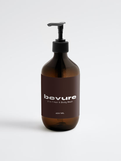 2-in-1 Hair & Body Wash for Men - BEVURE